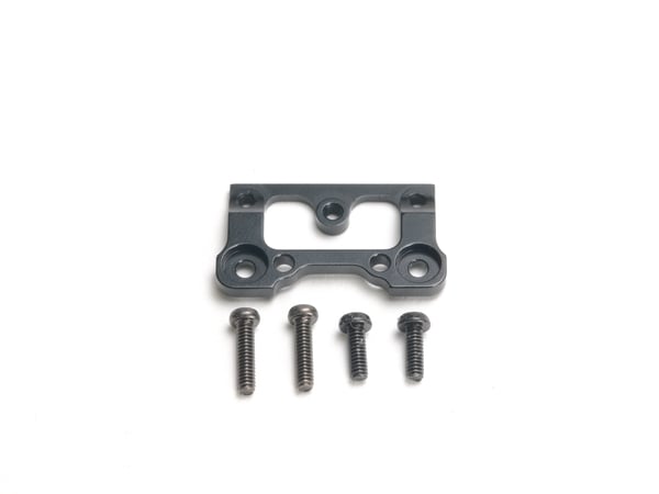 PN Racing Mini-Z V2 Alum Interchangeable Front Body Mount Base (Black)